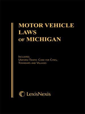 cover image of Motor Vehicle Laws of Michigan